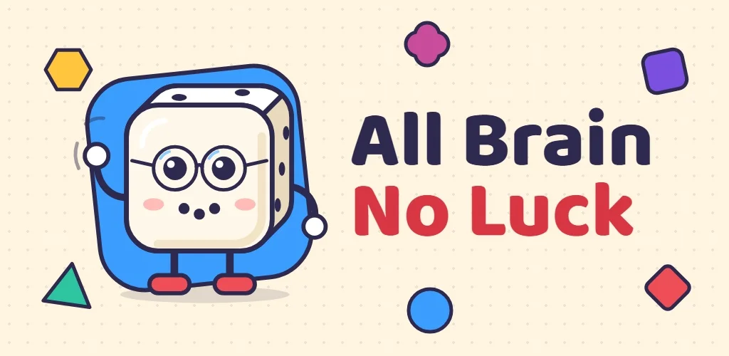 All Brain No Luck — visual identity · development artwork
