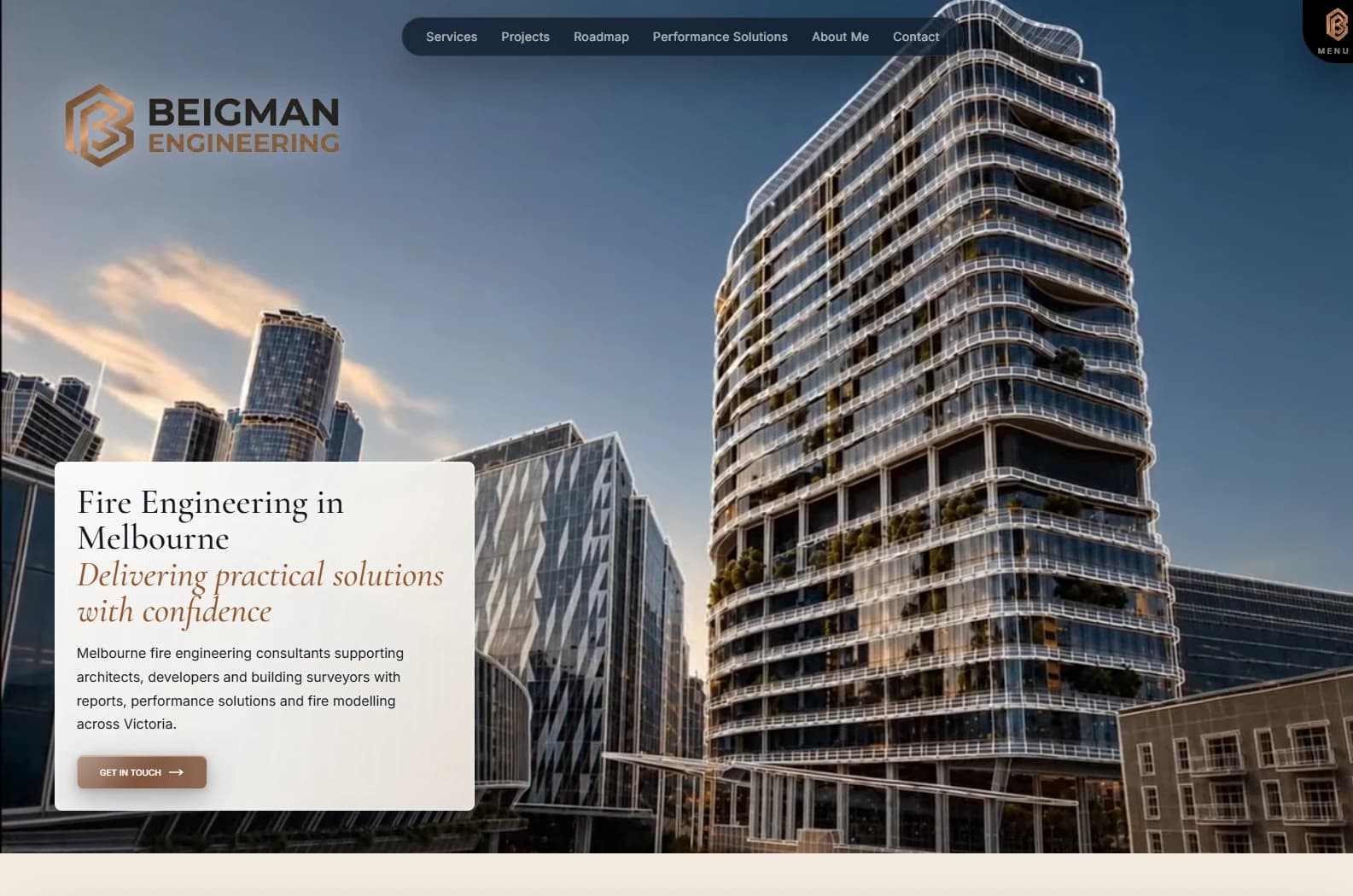 Beigman Engineering — business website