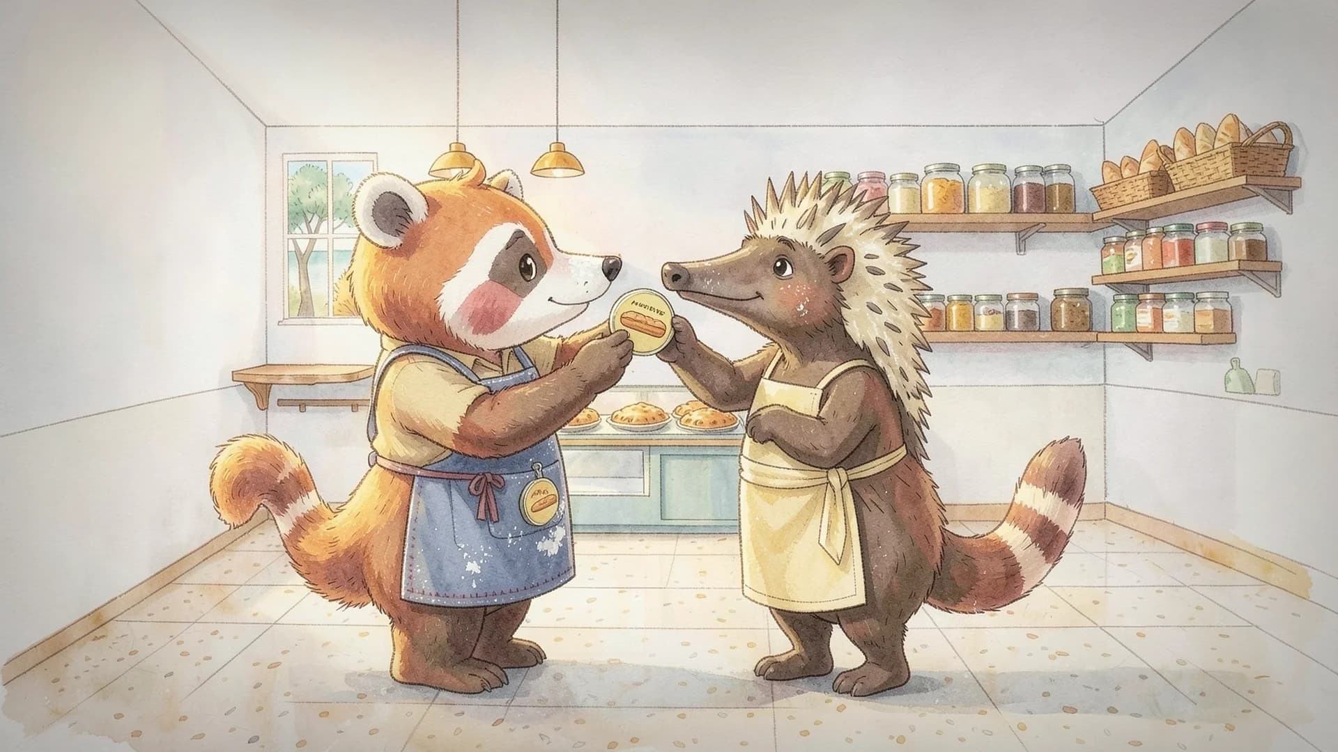 Butterpaw — Bakery memory · Development artwork