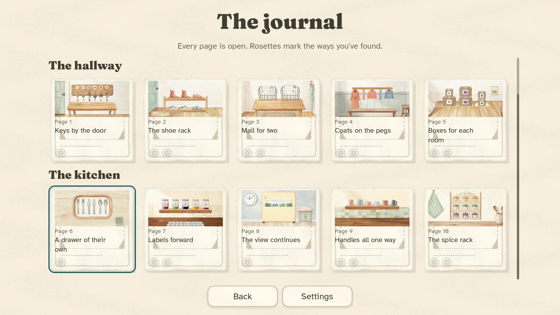 Oddly Orderly — Room journal and progress · Development build